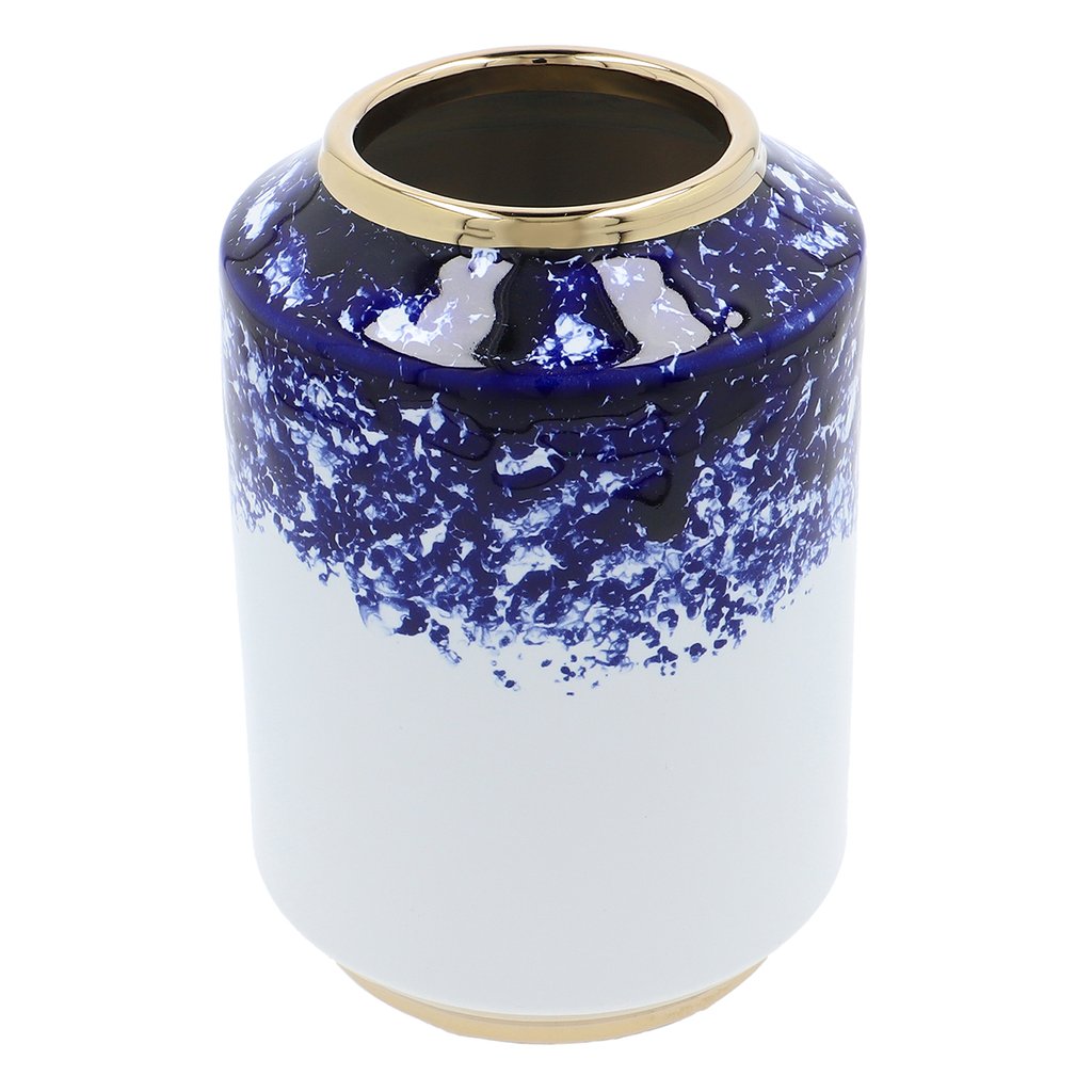 Ceramic Vase.Blue White.M.1--26.SF9848